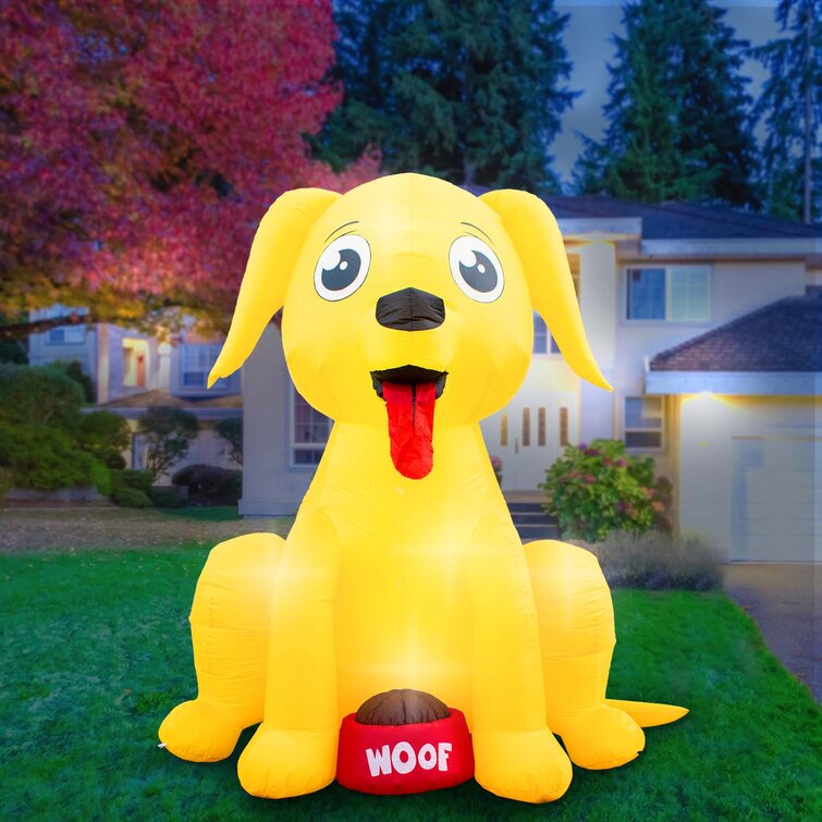 inflatable dog ball